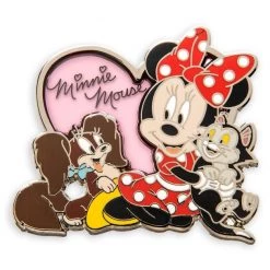Disney Minnie Mouse With Fifi And Figaro Pin