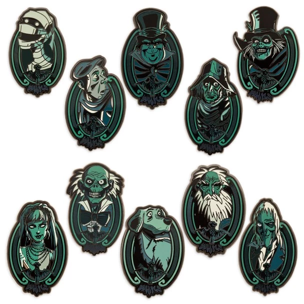 Disney The Haunted Mansion Ghost Portraits Mystery Pin Blind Pack – 2-Pc. – Limited Release 3 Disney The Haunted Mansion Ghost Portraits Mystery Pin Blind Pack – 2-Pc. – Limited Release