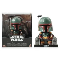 Disney Boba Fett And Throne Cosbaby Bobble-Head By Hot Toys – Star Wars: The Book Of Boba Fett