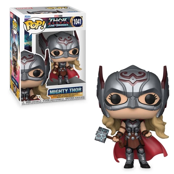 Disney Mighty Thor Pop! Vinyl Bobble-Head By Funko – Thor: Love And Thunder 3 Disney Mighty Thor Pop! Vinyl Bobble-Head By Funko – Thor: Love And Thunder