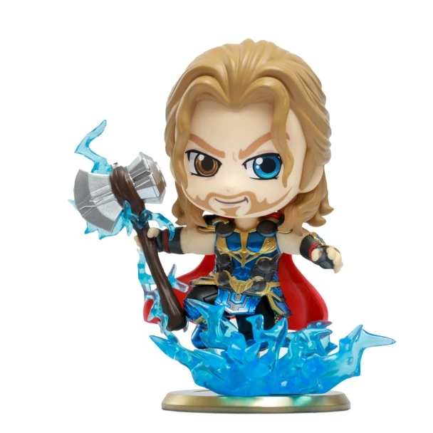 Disney Thor (Battling Version) Cosbaby Bobble-Head By Hot Toys – Thor: Love And Thunder 4 Disney Thor (Battling Version) Cosbaby Bobble-Head By Hot Toys – Thor: Love And Thunder - Image 2