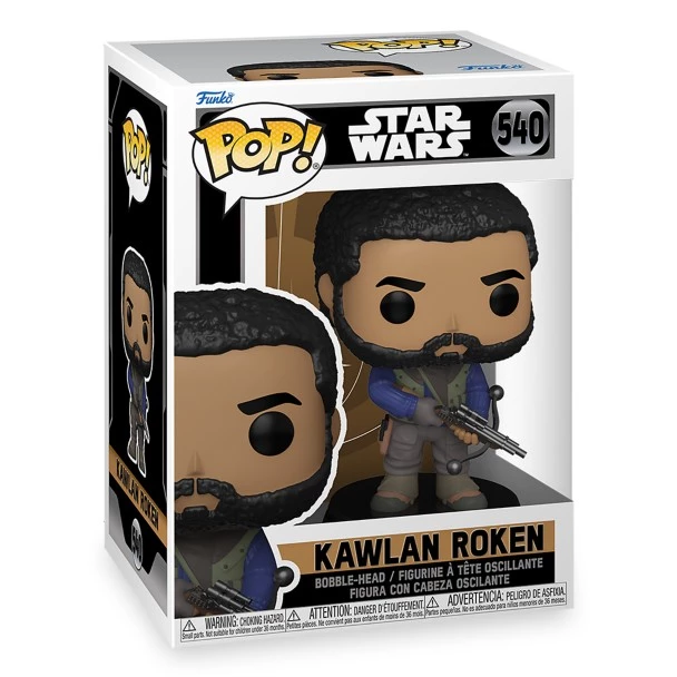 Disney Kawlan Roken Pop! Vinyl Bobble-Head By Funko – Star Wars: Obi-Wan Kenobi 5 Disney Kawlan Roken Pop! Vinyl Bobble-Head By Funko – Star Wars: Obi-Wan Kenobi - Image 3
