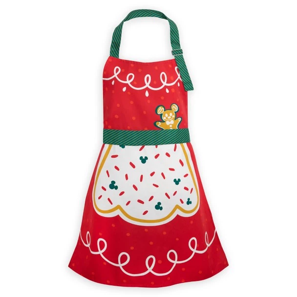 Disney Mickey Mouse Christmas Apron For Adults 3 Disney Mickey Mouse Christmas Apron For Adults