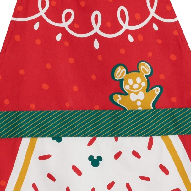 Disney Mickey Mouse Christmas Apron For Adults 6 Disney Mickey Mouse Christmas Apron For Adults - Image 4
