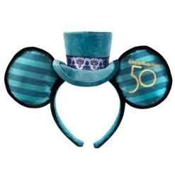 Disney Mickey Mouse: The Main Attraction Ear Headband For Adults – The Haunted Mansion – Limited Release