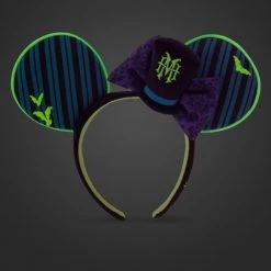 Disney The Haunted Mansion Glow-in-the-Dark Ear Headband For Adults -Deals boys Store unnamed file 201