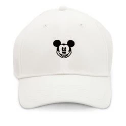 Disney Mickey Mouse Baseball Cap For Adults By Nike – White