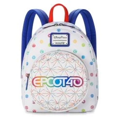 Disney EPCOT 40th Anniversary Loungefly Backpack