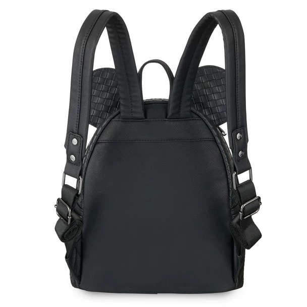 Disney Mickey Mouse Woven Loungefly Mini Backpack 4 Disney Mickey Mouse Woven Loungefly Mini Backpack - Image 2