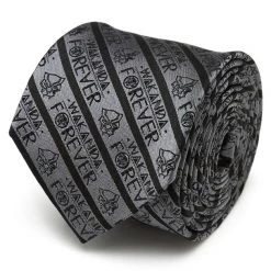 Disney Wakanda Forever Silk Tie For Adults – Black Panther