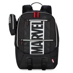 Disney Marvel Logo Backpack And Pouch