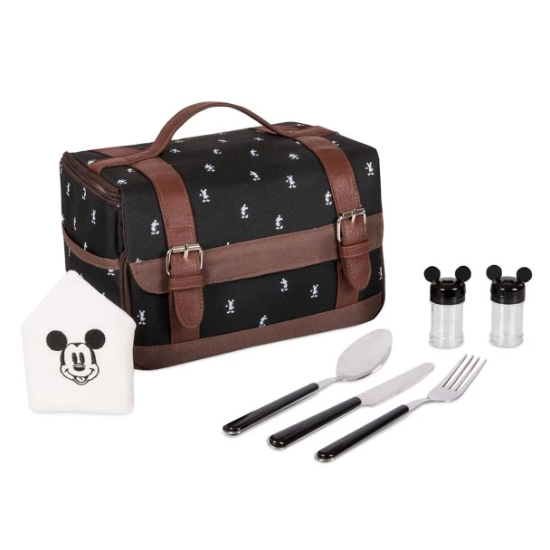 Disney Mickey Mouse Lunch Box With Utensils 3 Disney Mickey Mouse Lunch Box With Utensils