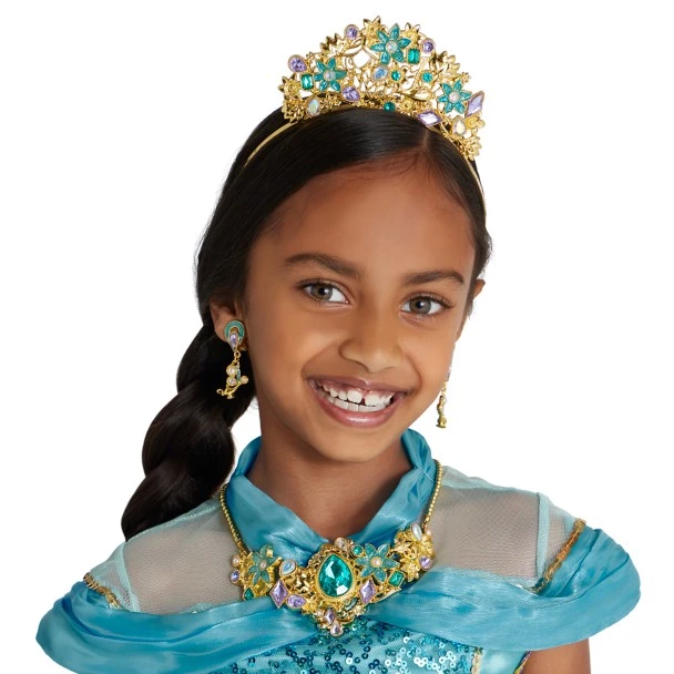 Disney Jasmine Costume Jewelry Set For Kids – Aladdin 4 Disney Jasmine Costume Jewelry Set For Kids – Aladdin - Image 2