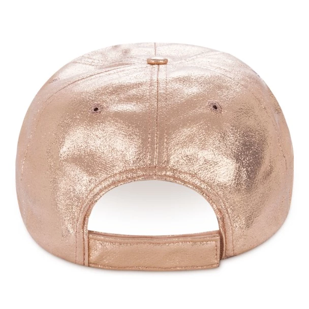 Disney Mickey Mouse Rose Gold Baseball Cap For Kids 5 Disney Mickey Mouse Rose Gold Baseball Cap For Kids - Image 3