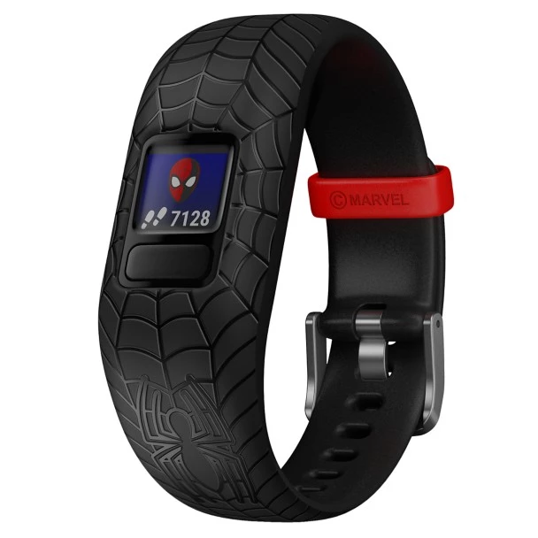 Disney Spider-Man Garmin Vívofit Jr. 2 Activity Tracker For Kids With Adjustable Band – Black 3 Disney Spider-Man Garmin Vívofit Jr. 2 Activity Tracker For Kids With Adjustable Band – Black
