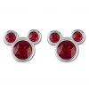 Disney Mickey Mouse Crystal Birthstone Earrings -Deals boys Store unnamed file 723