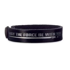 Disney Star Wars Force Leather Bracelet – Personalizable