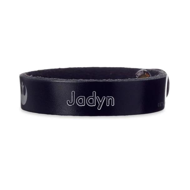 Disney Star Wars Force Leather Bracelet – Personalizable 4 Disney Star Wars Force Leather Bracelet – Personalizable - Image 2