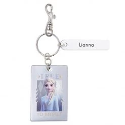 Disney Elsa Keychain By Leather Treaty – Frozen 2 – Personalized