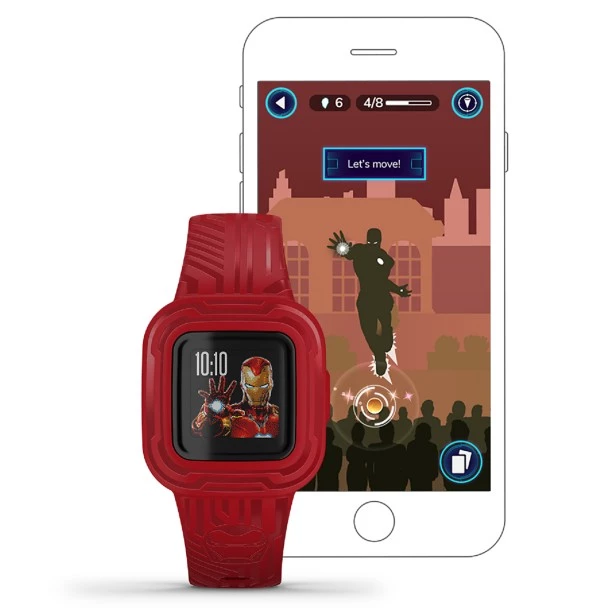 Disney Iron Man Vivofit Jr. 3 Fitness Tracker For Kids By Garmin 5 Disney Iron Man Vivofit Jr. 3 Fitness Tracker For Kids By Garmin - Image 3