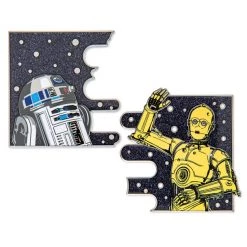 R2-D2 And C-3P0 – Star Wars – Pin Pals – Disney One Family Pin Celebration 2022 – Limited Edition
